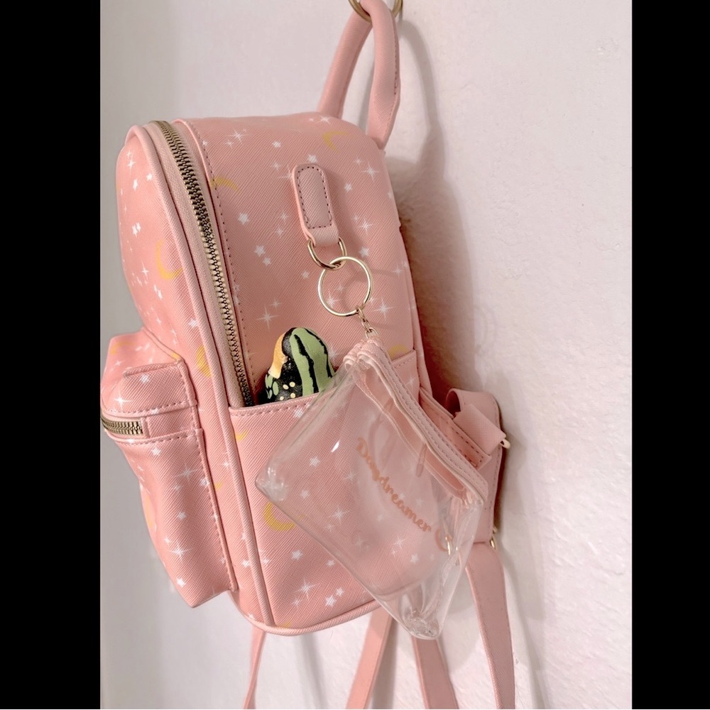 Pink Celestial Starry Mini Ld Backpack - image 2